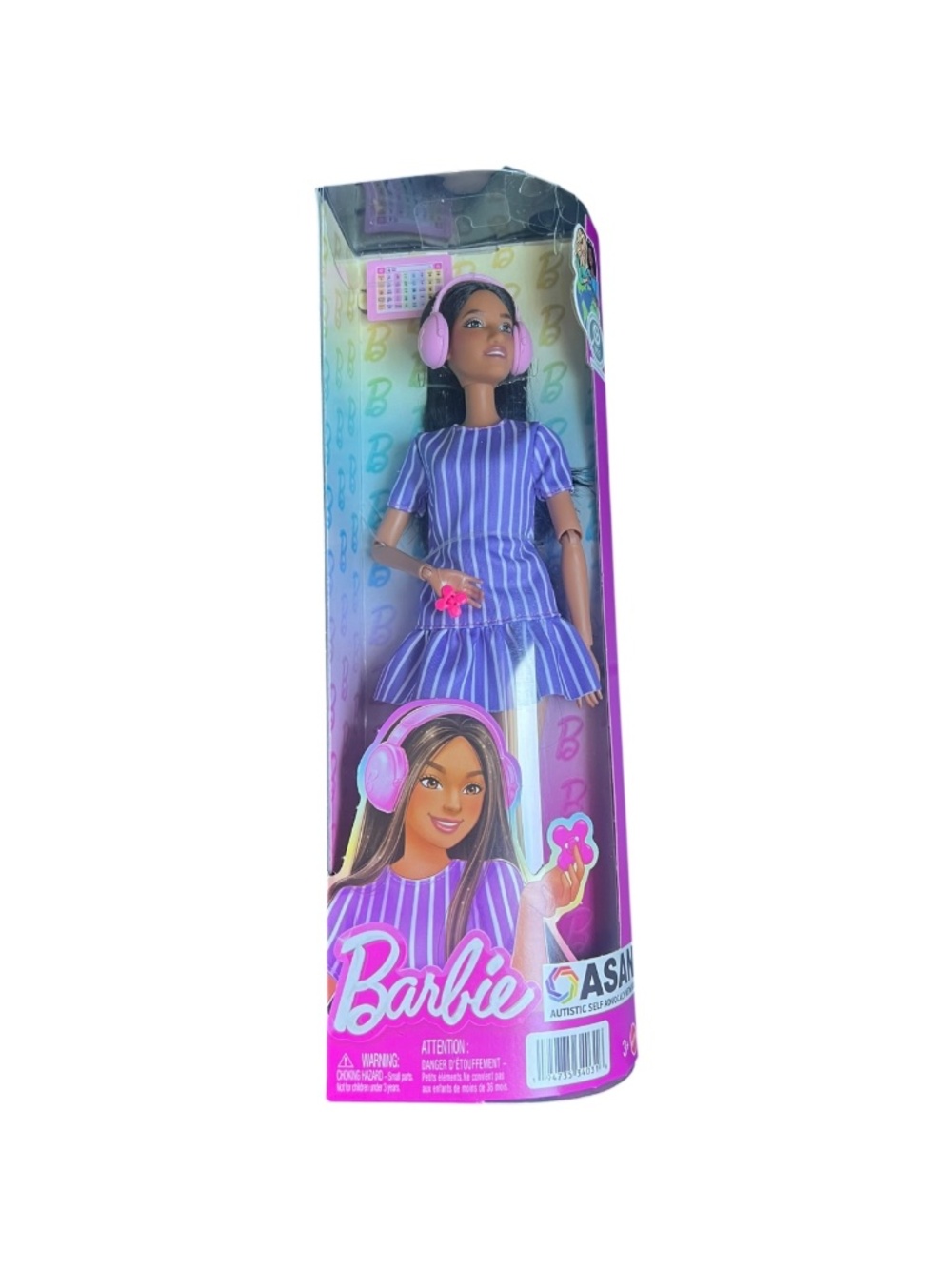 Barbie Fashionistas #245 Autism Representation Doll BNIB - Picture 5 of 8